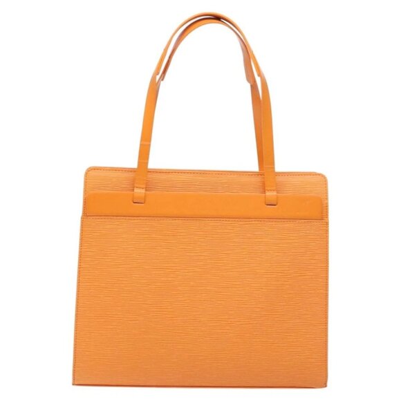 LOUIS VUITTON Epi Croisette PM Tote Bag Orange Mandarin - Picture 12 of 16